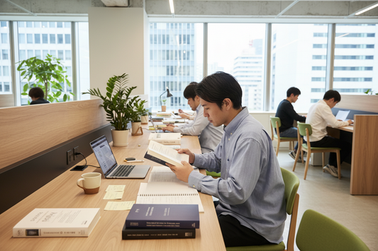 オープンスペース・半個室・会議室の違いは？資格勉強・受験勉強に向く席｜浜松町・大門