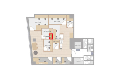 [Student-only price *Student ID required] [Soundproof] 3F Private booth ② (1 person occupancy) [Weekdays 10:00-19:00]